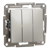Schneider Electric EPH2100169 Asfora Bronz Üçlü Anahtar thumbnail 1