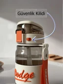 Dodge Su Matarası Tritan Siyah 670Ml thumbnail 6