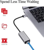 USB 3.0 Ağ Adaptörü 1000/100 Mbps thumbnail 3