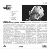 Ruhi Su Şiirler ve Türküler - Plak thumbnail 2