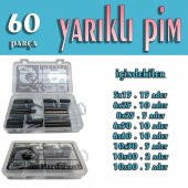 60 Parça Yarıklı Pim Seti thumbnail 1