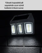 Suya Dayanıklı Solar Duvar Lambası – Akıllı Gece Sensörlü Işık thumbnail 5
