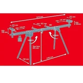 Einhell MSS 1610 Gönye Kesme Testere Tezgahı thumbnail 6