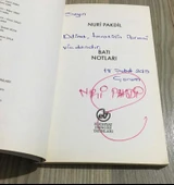 BATI NOTLARI - İMZALI - (Sahafiye Kitap) thumbnail 2