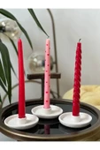 Handmade 2 li Şamdan Mumluk thumbnail 2