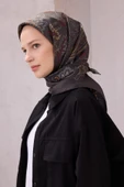 Saf İpek Twill Eşarp 4207D01 thumbnail 1