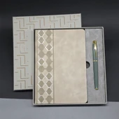 Deri Defter Ve Kalem Set thumbnail 1