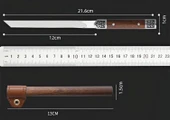 Japon Tanto Şef Bıçak M390 Çelik thumbnail 4
