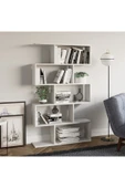 Decormet Nilüfer Kitaplık Beyaz thumbnail 2