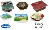 KAHVALTILIK PİKNİK SET 6 ÇEŞİT (36 LI SET) thumbnail 1