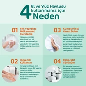 Sofia 100'lü El ve Yüz Havlusu 2 Paket thumbnail 6
