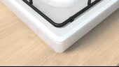 Siemens EB0C2PK80O Ocak Gazlı Set Üstü Beyaz thumbnail 3