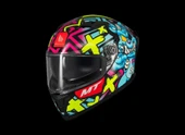 KASK MT BRAKER SV CRAZY TEDDY B7 PARLAK thumbnail 1