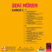 Zeki Müren Klasikler 5 - Plak thumbnail 2