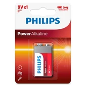 Philips 6LR61-P1B 9 Volt Power Alkalin Pil (Tekli) thumbnail 3