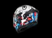 KASK MT STINGER YOZU A7 PARLAK MAVİ/BEYAZ thumbnail 2