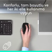 Logitech M90 USB Optik Kablolu Mouse - Siyah thumbnail 3
