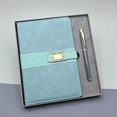 Tarihsiz Ajanda Defter Kalem Set thumbnail 1
