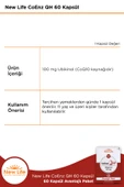 New Life CoEnz Qh Ubiquinol 60 Kapsül thumbnail 3