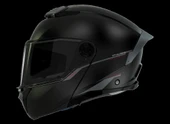 KASK MT ATOM 2 A11 ÇENE AÇILIR MAT SİYAH thumbnail 1