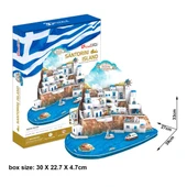 CubicFun Santorini Island 3D Puzzle thumbnail 3