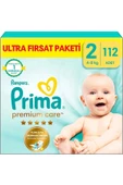Prima Premium Care 2 Numara Mini 112 li Bebek Bezi thumbnail 1
