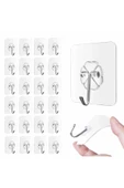 Kendinden Yapışkanlı Şeffaf Askı 5 Li Set thumbnail 3