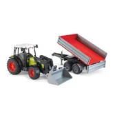 Bruder Claas Nectis 267F Traktör Ve Römork BR02112 thumbnail 4