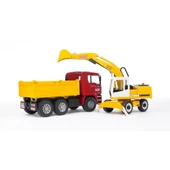 Man Damperli Kamyon Ve Liebherr Ekskavatör thumbnail 2