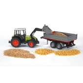 Bruder Claas Nectis 267F Traktör Ve Römork BR02112 thumbnail 5