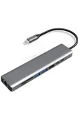 Type-c To Hdtv Multifunction Adapter 8 Port Kablo thumbnail 1