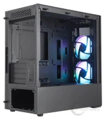 COOLER MASTER MASTERBOX MB311L ARGB TEMPERED GLASS Mini-Tower Pencereli Mesh Adreslenebilir 3xARGB Fan (MCB-B311L-KGNN-S01)  Kasa thumbnail 7