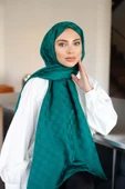 Dama Desen Şal Zümrüt thumbnail 1