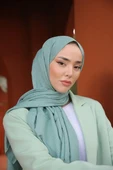 B Desen Şal Mint thumbnail 2