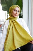 Dama Desen Şal Yağ Yeşili thumbnail 7