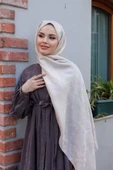 Etro Desen Premium Şal Vanilya thumbnail 4