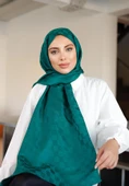 Dama Desen Şal Zümrüt thumbnail 7