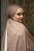Bambu Kraş Şal Vizon 4693 thumbnail 2