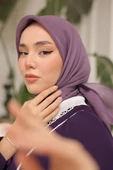 Abiye Eşarp Lila thumbnail 4