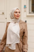 Dama Desen Şal Taş thumbnail 4
