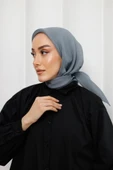 Abiye Eşarp Antrasit thumbnail 3