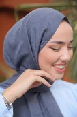 B Desen Şal Antrasit thumbnail 2