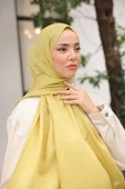 B Desen Şal Olive thumbnail 5
