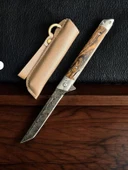 M390 Damasgus Tanto Efendi Çelik Çakı thumbnail 1