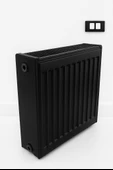 EURASİA  600x2000 Panel Radyatör Tip 22-PKKP Siyah thumbnail 1