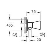 VitrA Liquid Ara Musluk Krom A42759 thumbnail 2