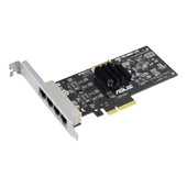 ASUS LAN CARD PCIE G3 4P 1G INTEL I350-T4 V2 thumbnail 1