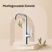 Lua Şelale Mutfak Armatürü Krom thumbnail 3