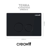 Terra Mat Siyah Boyalı Kumanda Paneli thumbnail 3