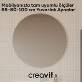 D20 100 Cm Yuvarlak Ayna thumbnail 3
